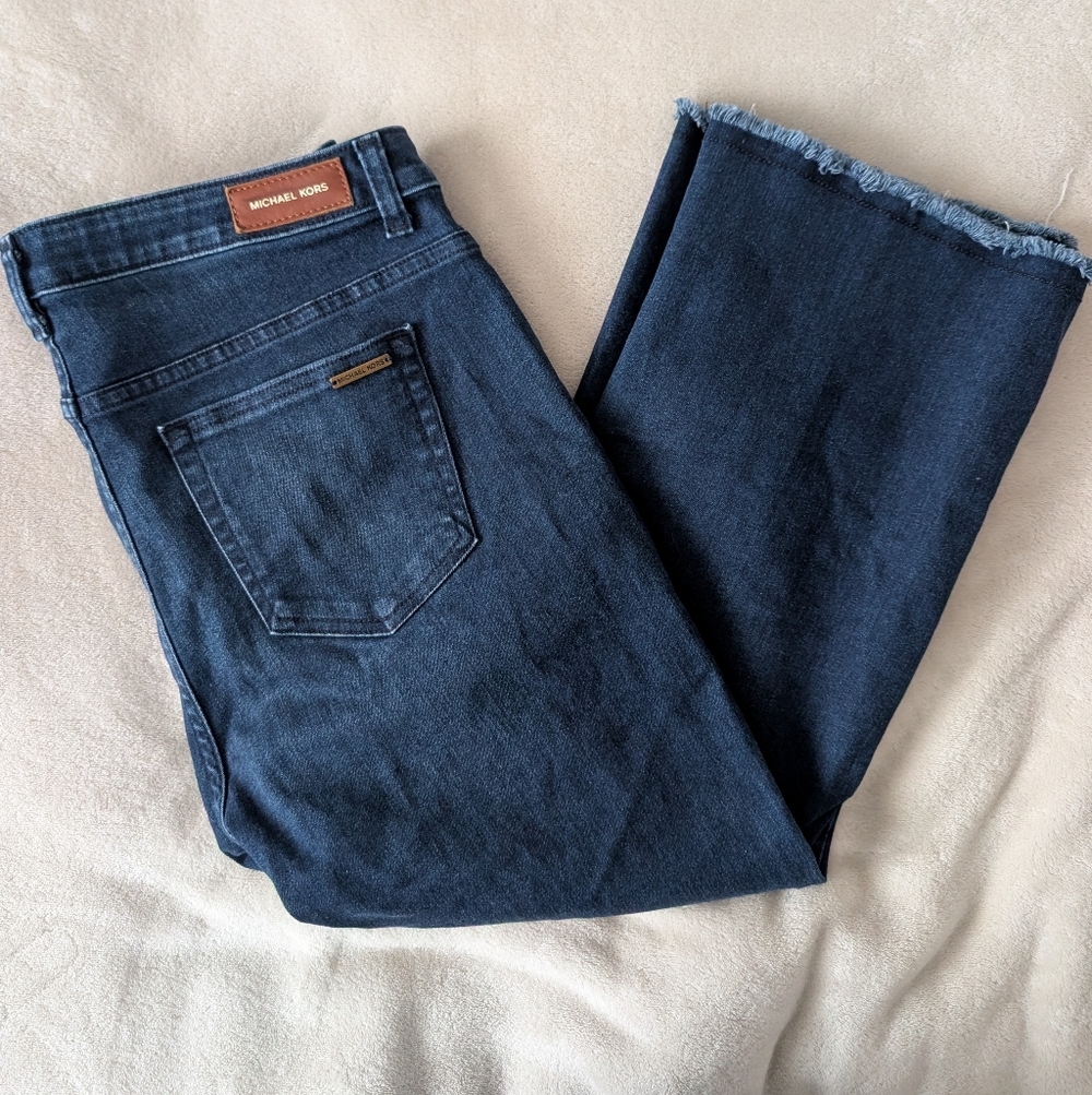 Michael Kors Dark Blue Ankle Jeans